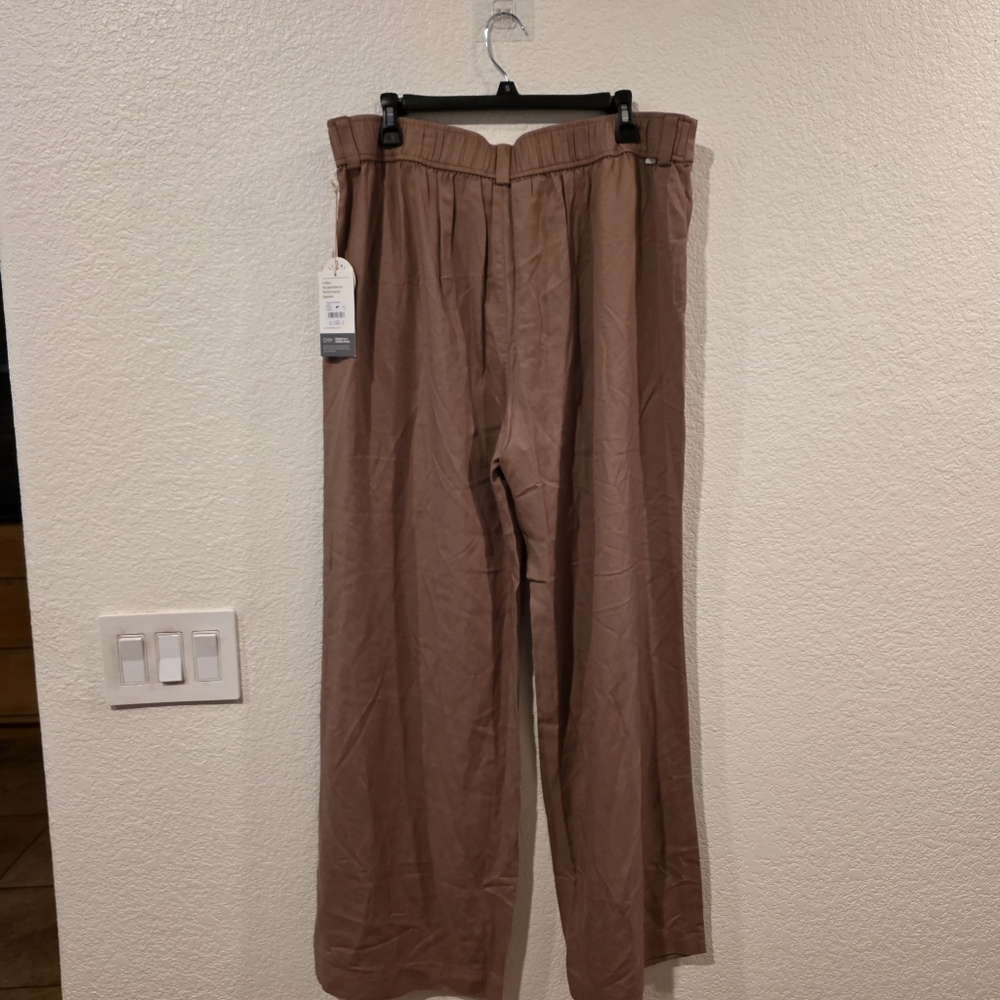 Vuori Trestles Twill Wideleg Pants XL Nutmeg NWT NEW - Picture 11 of 11
